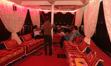 Candle light dinner in Goa