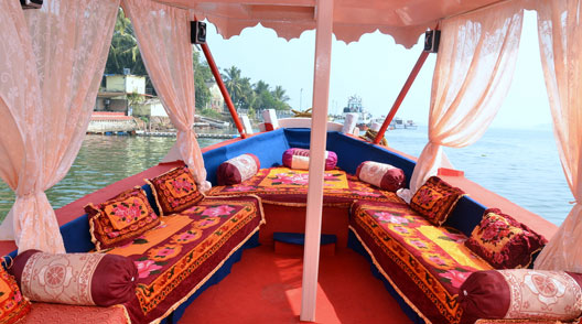 Durga boat interior