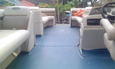 excursion boat interior