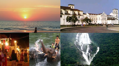 sightseeing by water and road in goa india